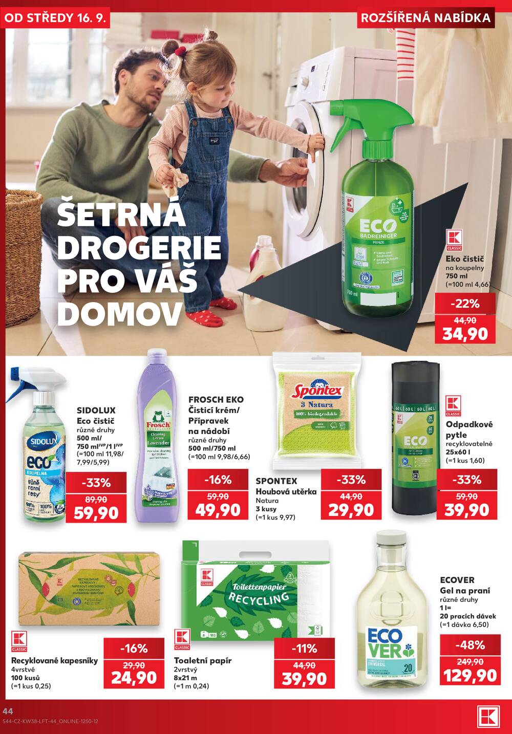 Kaufland 16.9. - 22.9. - Kaufland - Pardubice (Bělehradská)