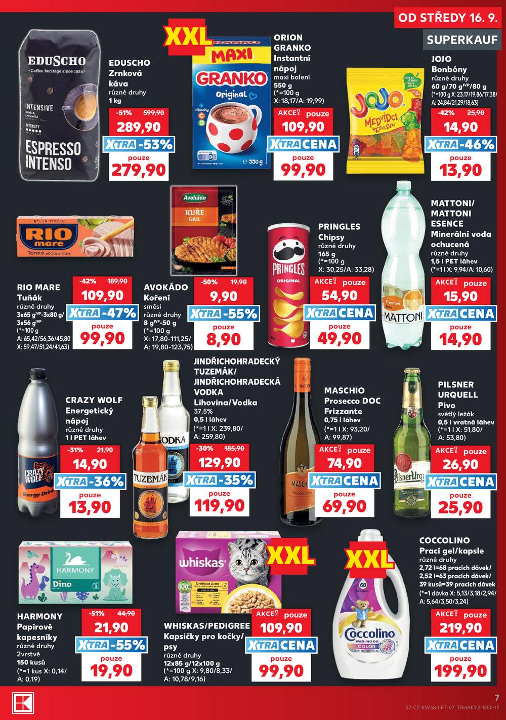 Kaufland 16.9. - 22.9. - Kaufland - Praha 8 (Malý Klín)