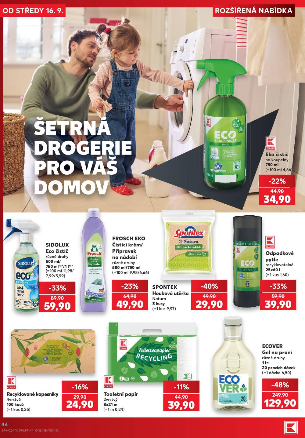 Kaufland 16.9. - 22.9. - Kaufland - Praha 8 (Malý Klín)