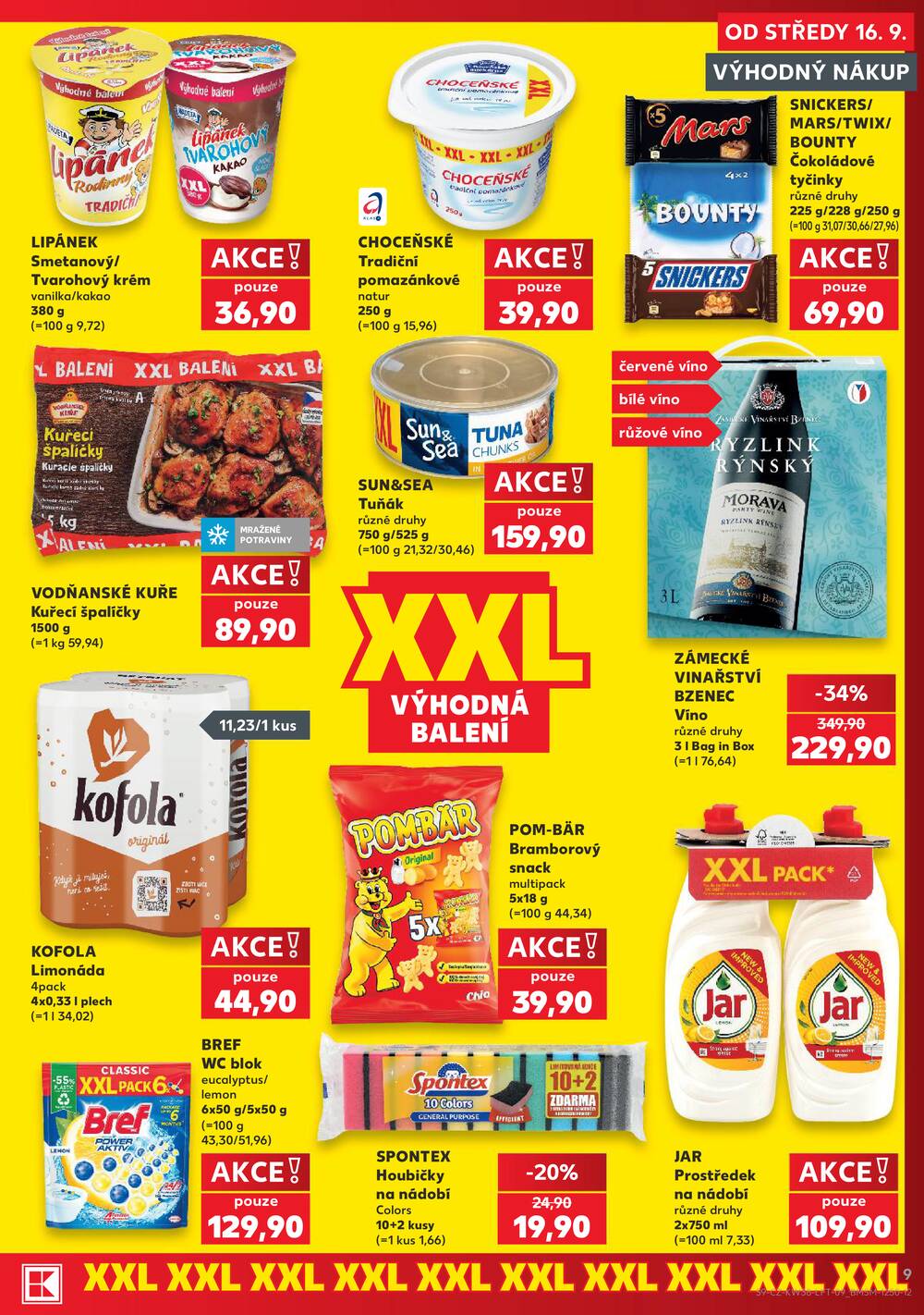 Kaufland 16.9. - 22.9. - Kaufland - Plzeň (Lochotínská)