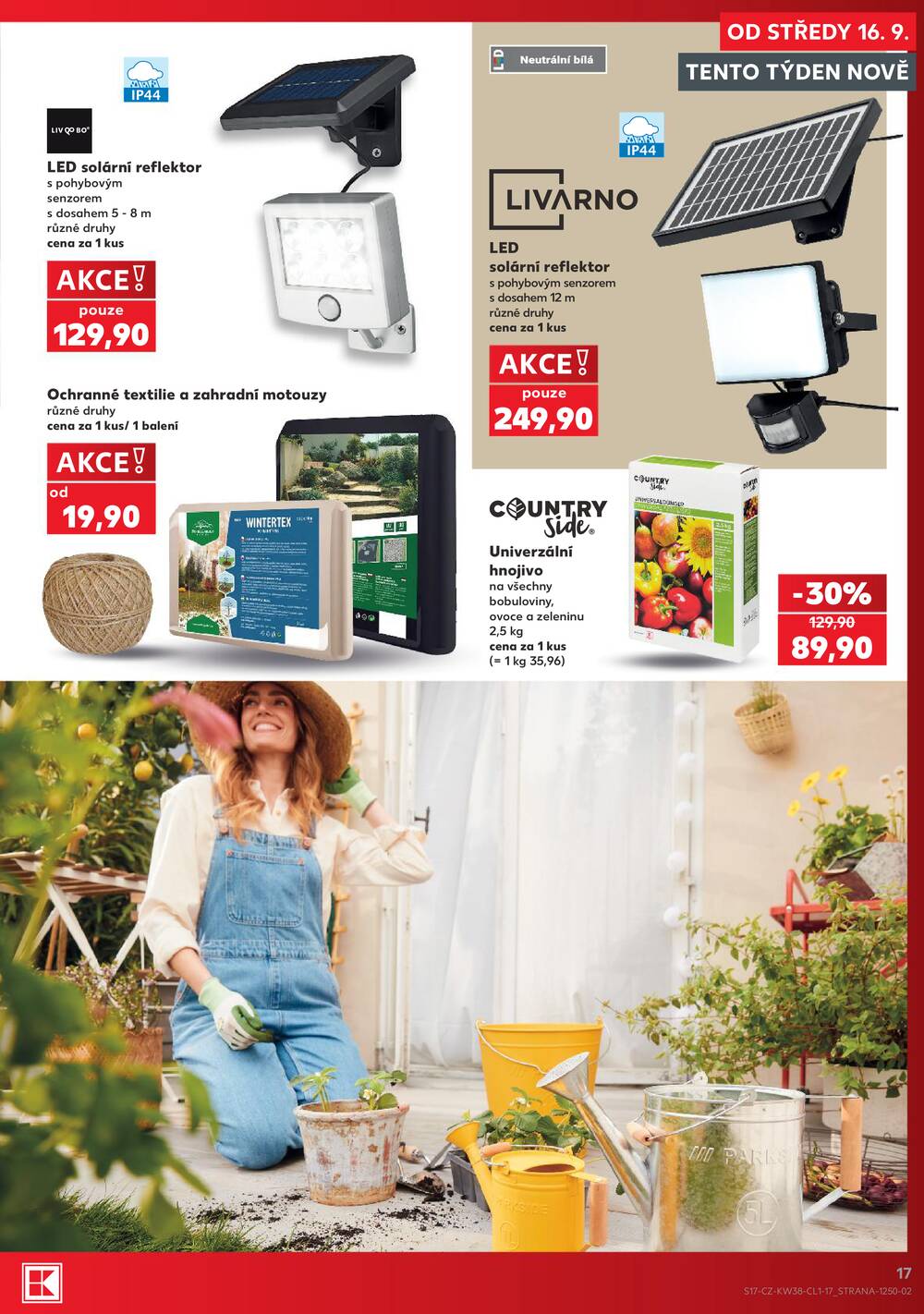 Leták Kaufland - Kaufland - Spotřební zboží - 16.9.-22.9.2026 - strana 17 Leták Kaufland - Kaufland - Spotřební zboží - 16.9.-22.9.2026 - strana 17