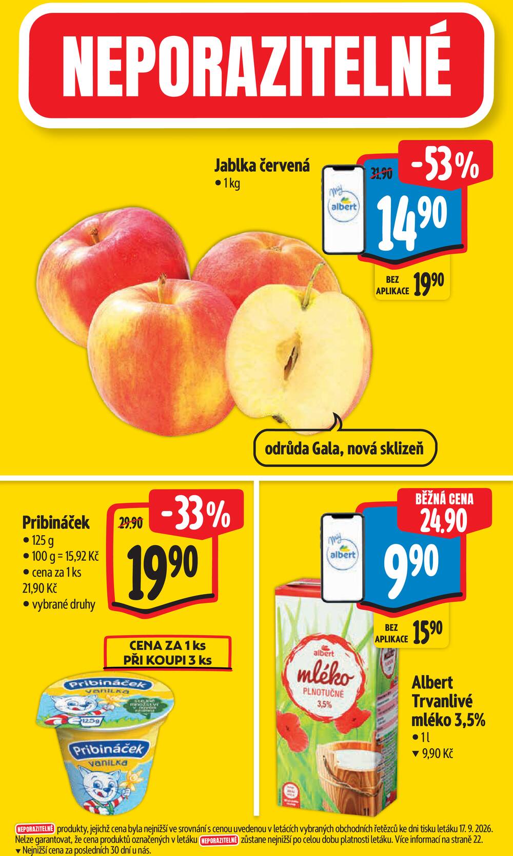 Albert Supermarket Jihomoravský od 23.9. do 29.9.2026