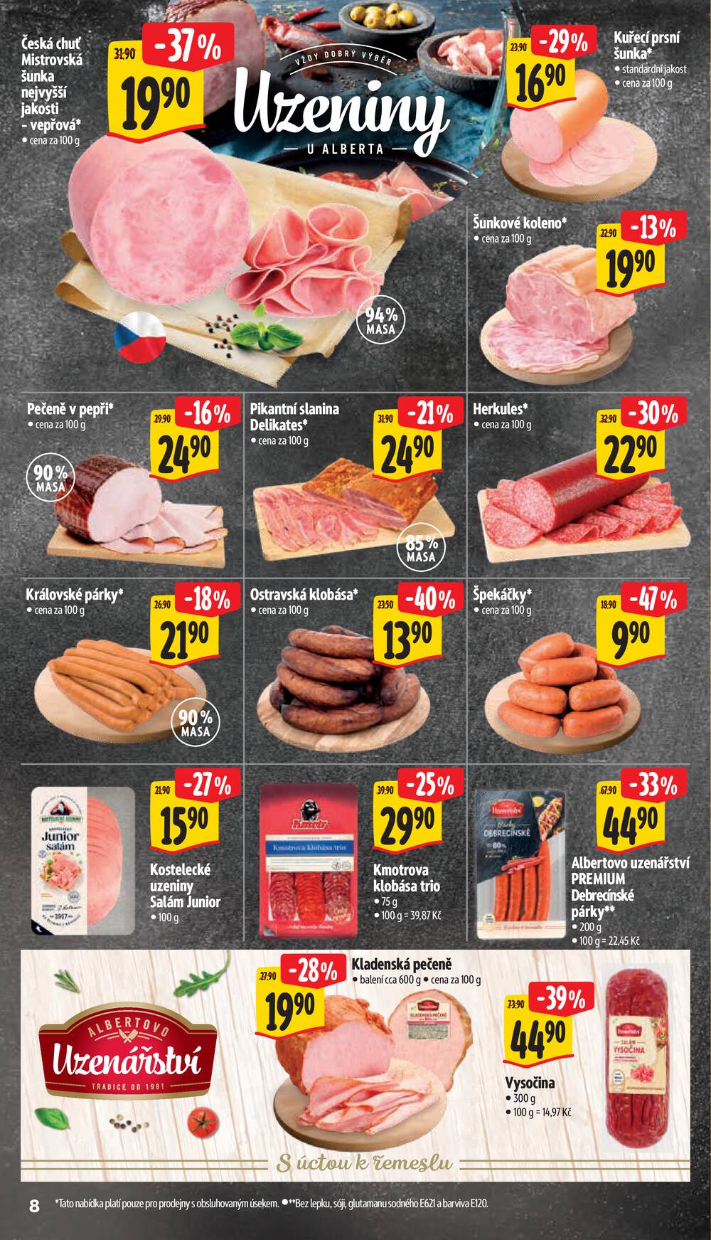 Albert Supermarket Jihomoravský od 23.9. do 29.9.2026