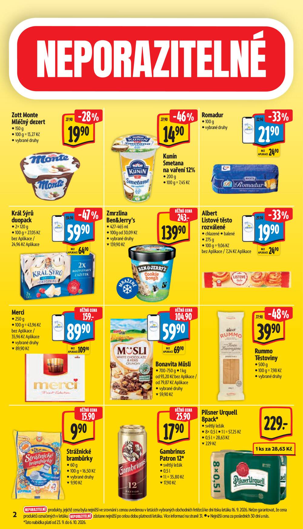 Leták Albert - Albert  Hypermarket od 23.9. do 29.9.2026 - strana 2