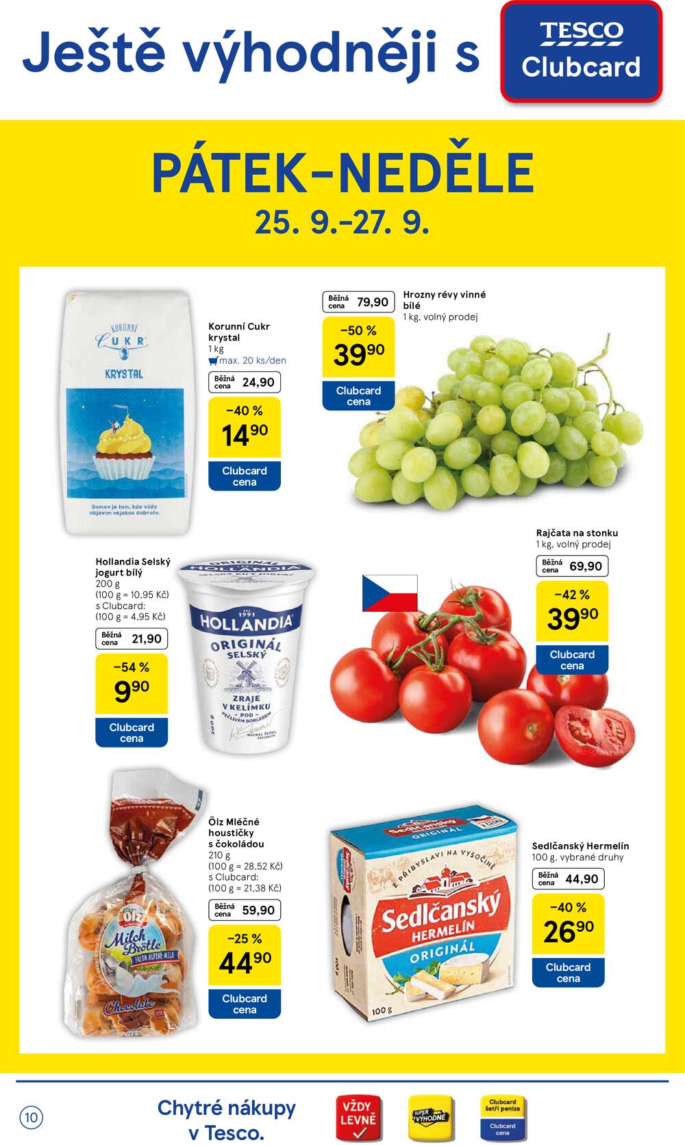 Leták Tesco - Tesco supermarkety od 23.9. do 29.9.2026 - strana 10 Leták Tesco - Tesco supermarkety od 23.9. do 29.9.2026 - strana 10