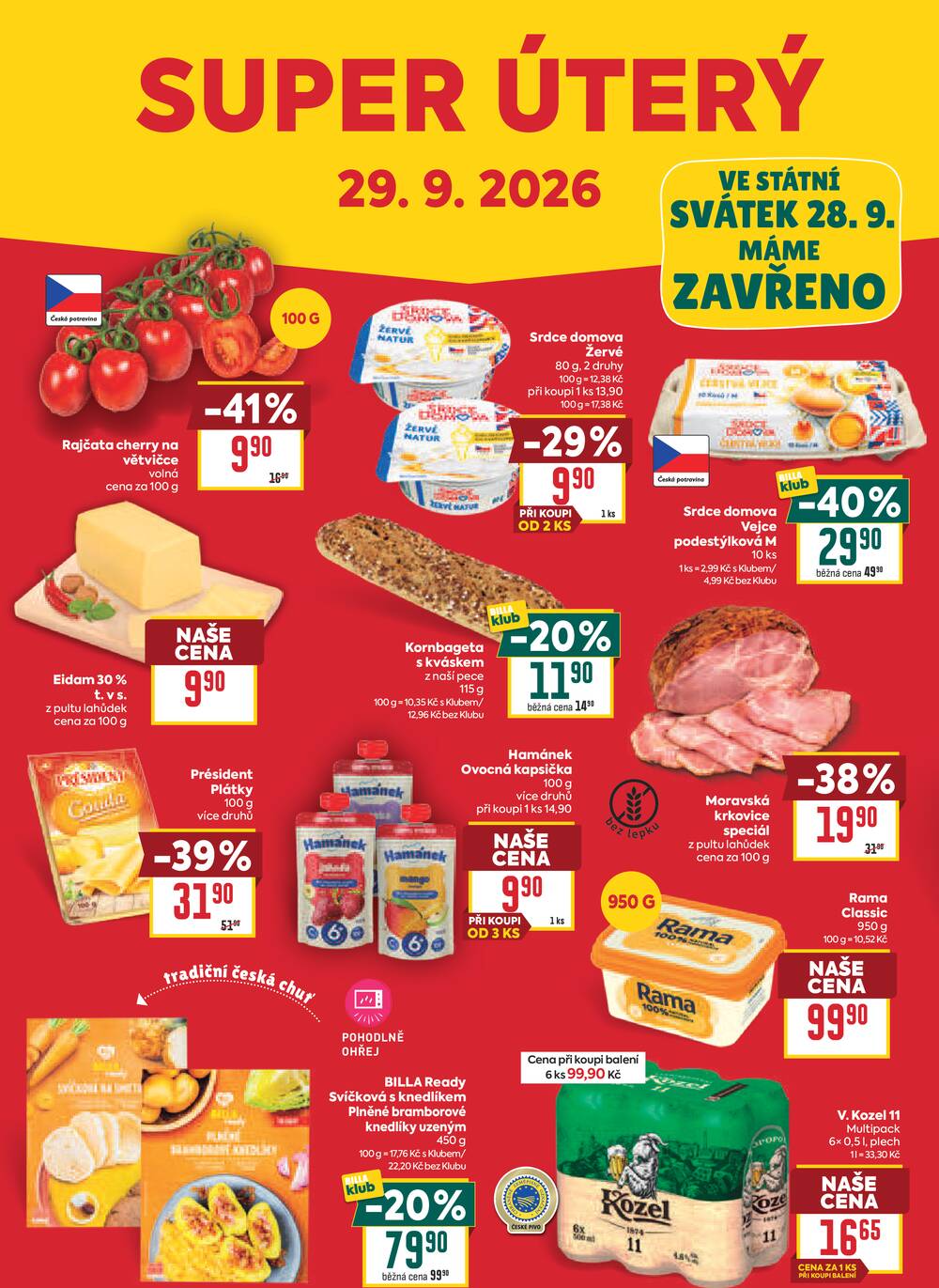 Leták BILLA - BILLA od 23.9. do 29.9.2026 - strana 38