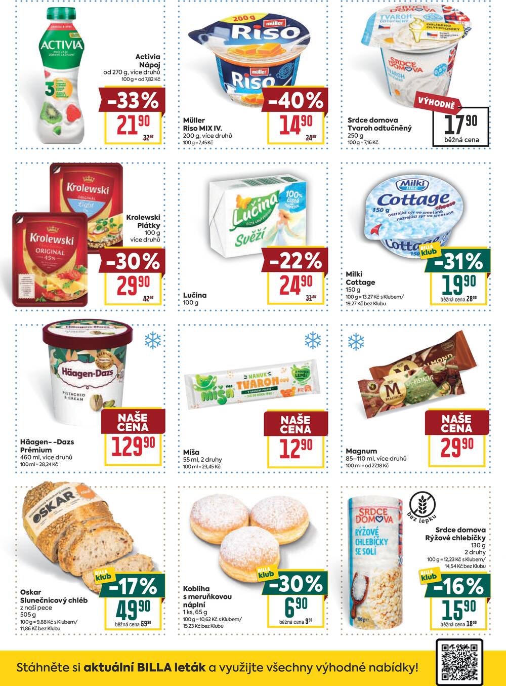 BILLA malý leták od 23.9. do 29.9.2026