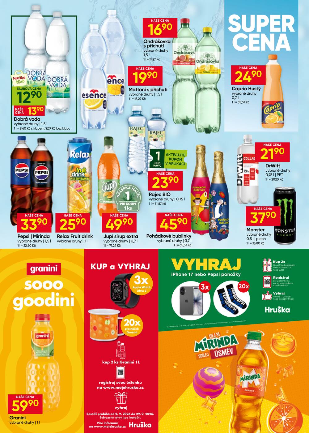 Hruška od 23.9. do 29.9.2026