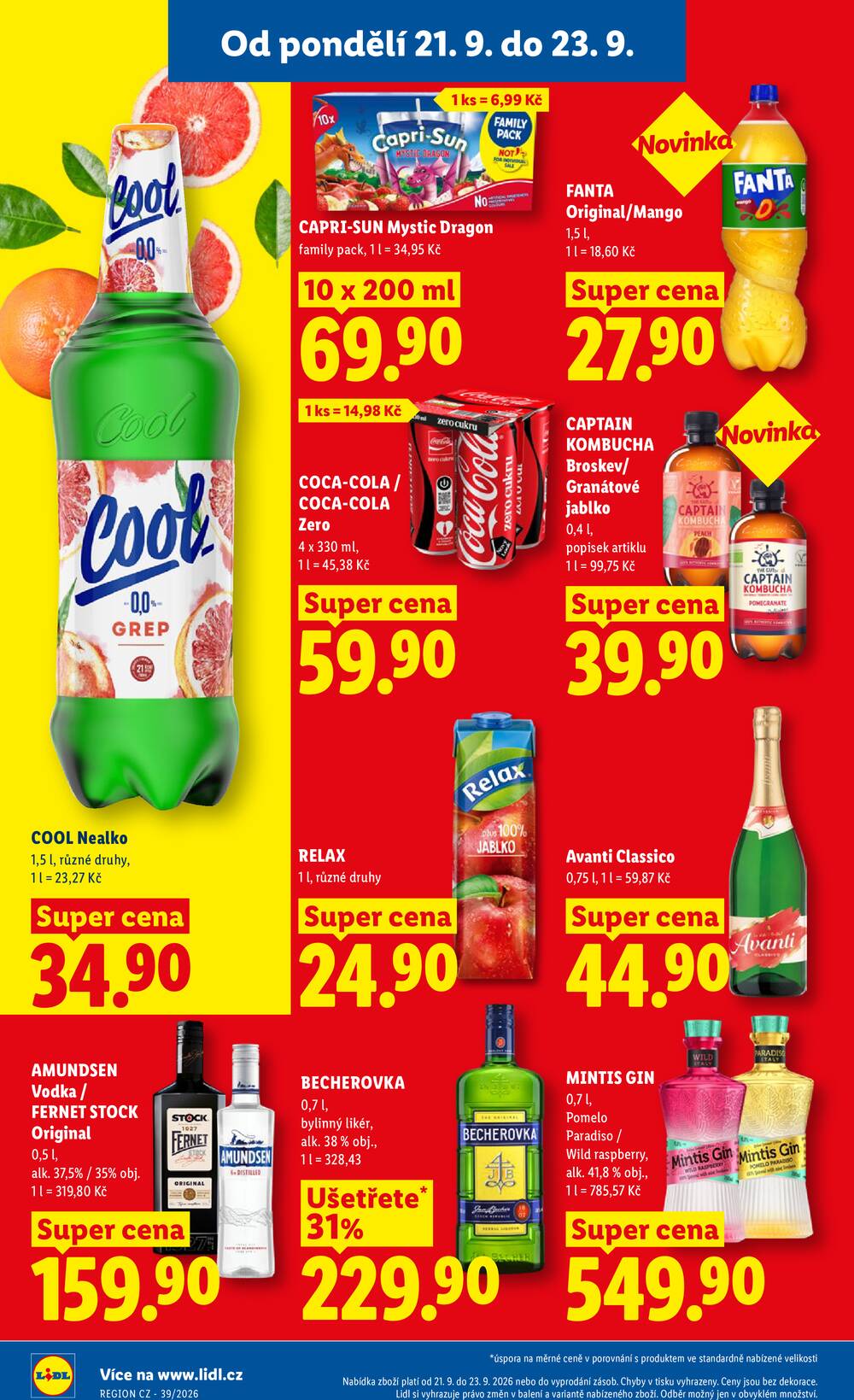 Lidl od 21.9. do 23.9.2026