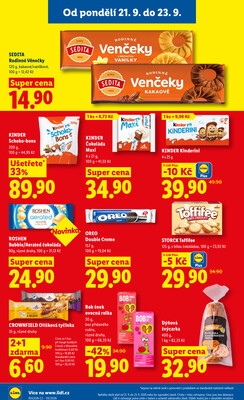 Lidl od 21.9. do 23.9.2026