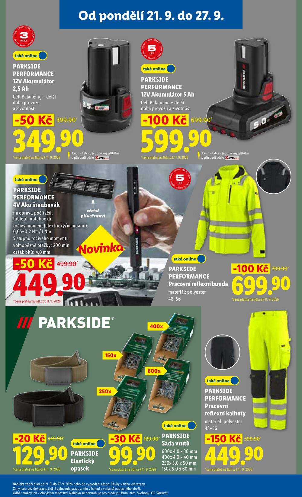 Leták Lidl - Lidl Spotřební zboží 21.9. - 27.9. - strana 9