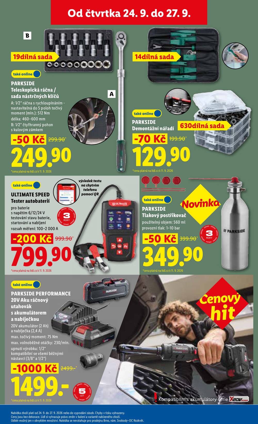 Leták Lidl - Lidl Spotřební zboží 21.9. - 27.9. - strana 11 Leták Lidl - Lidl Spotřební zboží 21.9. - 27.9. - strana 11