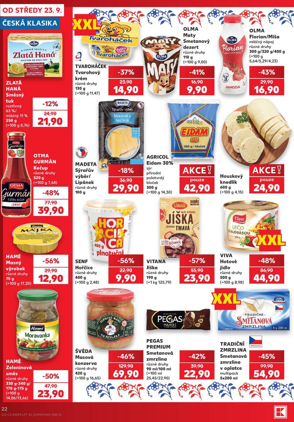 Kaufland 23.9. - 29.9. - Kaufland - Louny