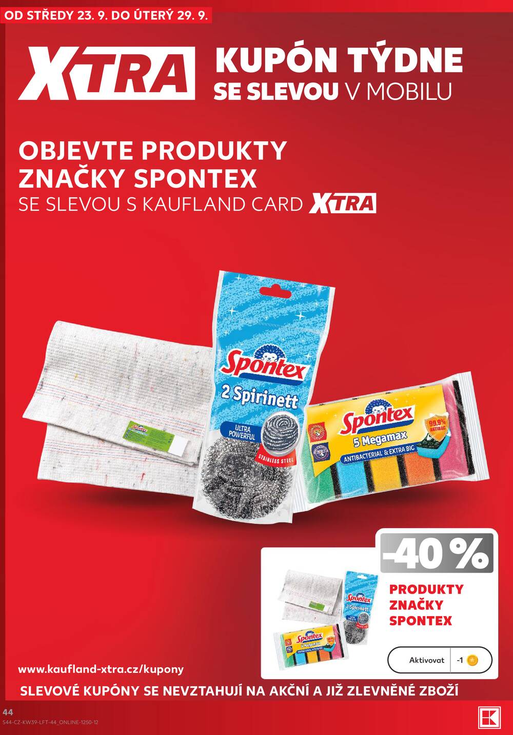 Kaufland 23.9. - 29.9. - Kaufland - Louny