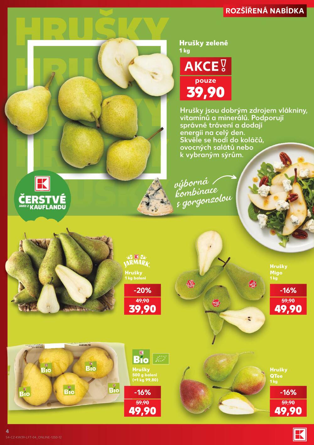 Leták Kaufland - Kaufland 23.9. - 29.9. - Kaufland Praha Čestlice - strana 4