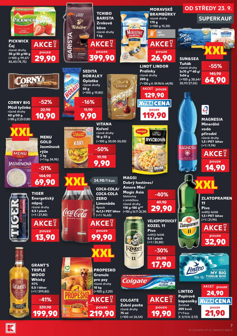 Leták Kaufland - Kaufland 23.9. - 29.9. - Kaufland Praha Čestlice - strana 7 Leták Kaufland - Kaufland 23.9. - 29.9. - Kaufland Praha Čestlice - strana 7