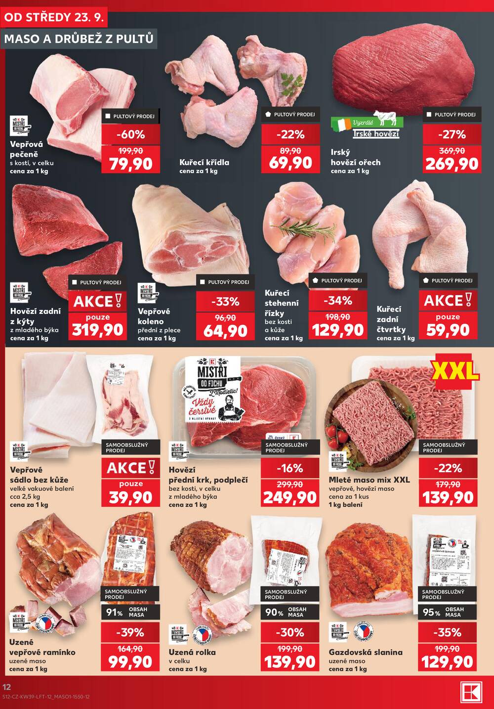 Leták Kaufland - Kaufland 23.9. - 29.9. - Kaufland - Strakonice - strana 12 Leták Kaufland - Kaufland 23.9. - 29.9. - Kaufland - Strakonice - strana 12