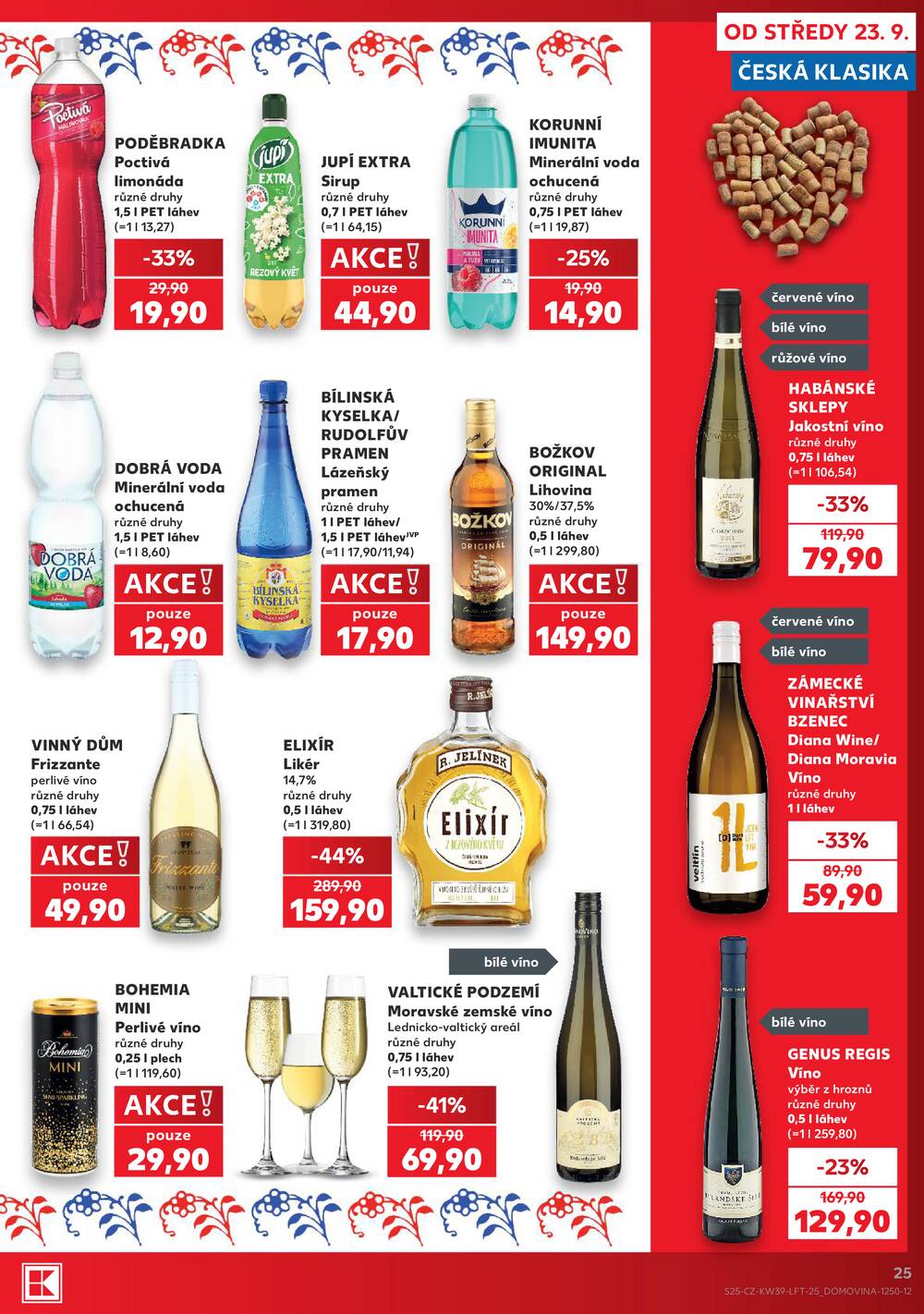 Leták Kaufland - Kaufland 23.9. - 29.9. - Kaufland - Praha 5 (Stodůlky) - strana 25 Leták Kaufland - Kaufland 23.9. - 29.9. - Kaufland - Praha 5 (Stodůlky) - strana 25