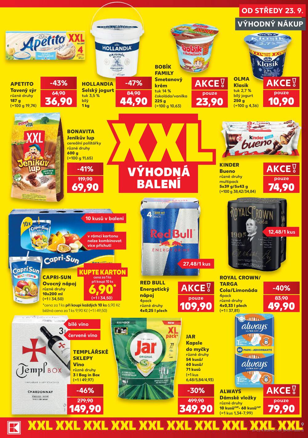 Kaufland 23.9. - 29.9. - Kaufland - Kolín