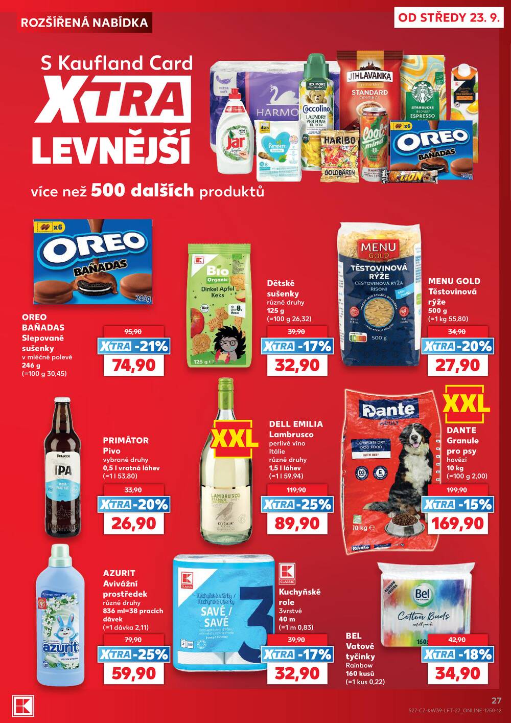 Kaufland 23.9. - 29.9. - Kaufland - Kolín
