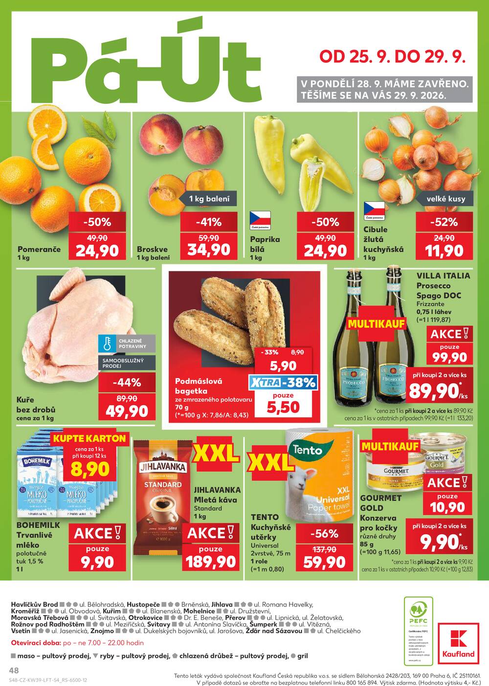 Kaufland 23.9. - 29.9. - Kaufland - Přerov Lýsky