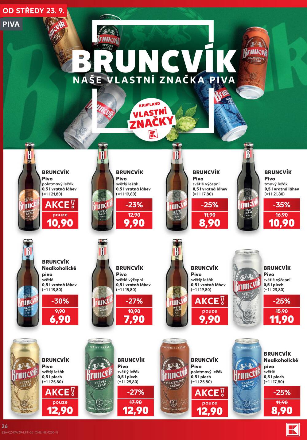 Kaufland 23.9. - 29.9. - Kaufland - Jeseník 1