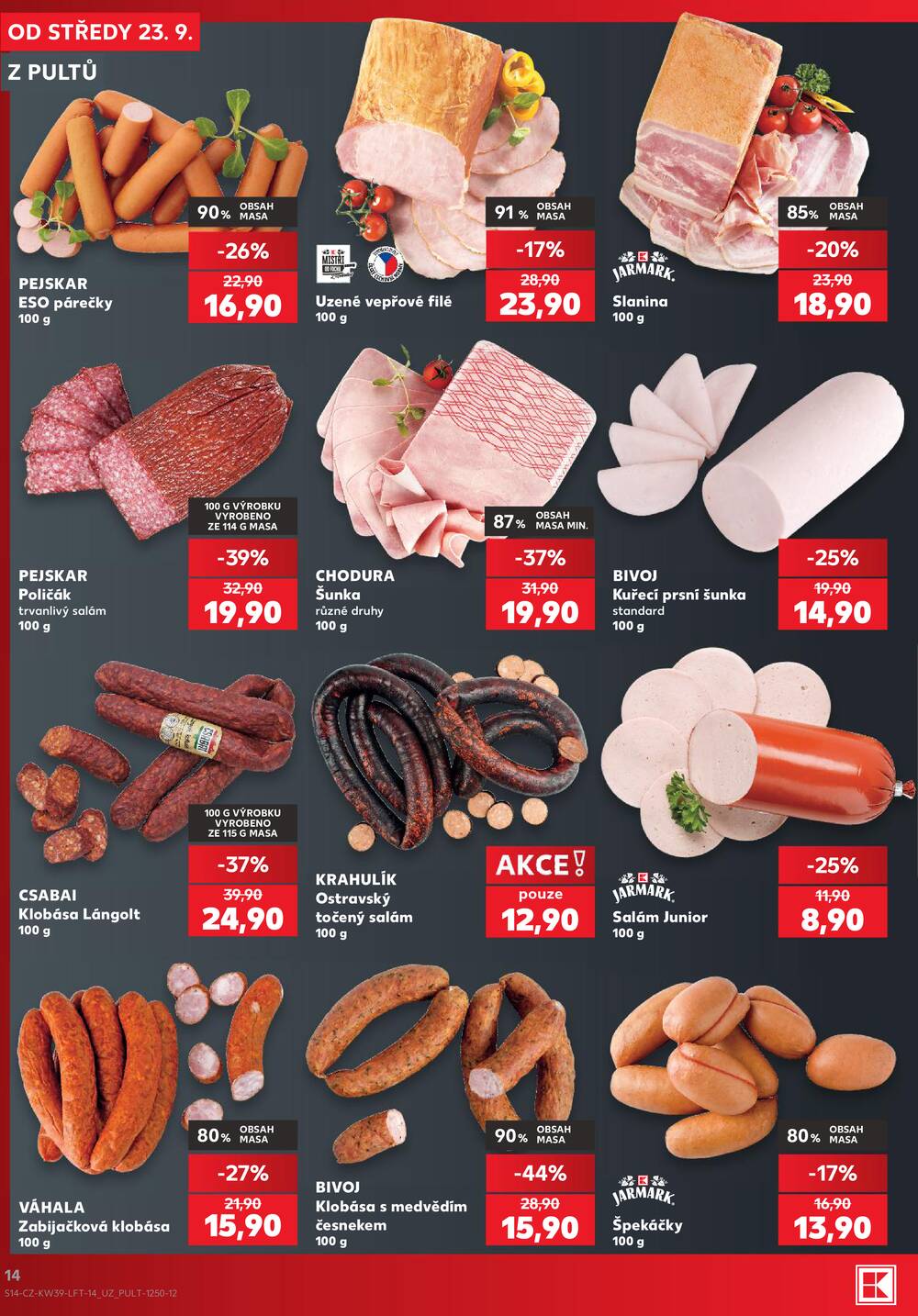 Kaufland 23.9. - 29.9. - Kaufland - Zábřeh na Moravě
