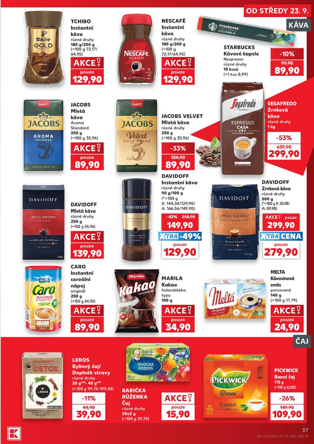 Kaufland 23.9. - 29.9. - Kaufland - Zábřeh na Moravě