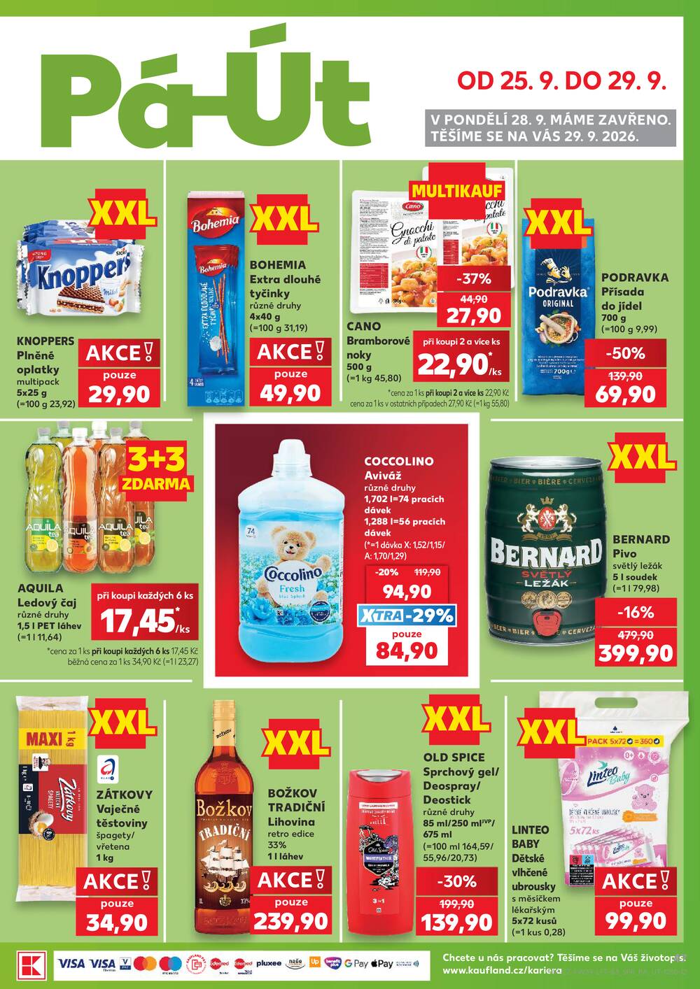 Kaufland 23.9. - 29.9. - Kaufland - Zábřeh na Moravě