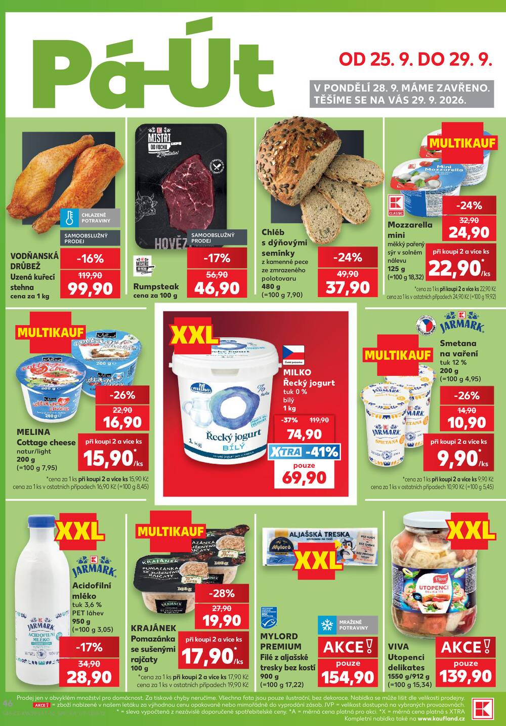 Kaufland 23.9. - 29.9. - Kaufland - Praha 8 (Malý Klín)