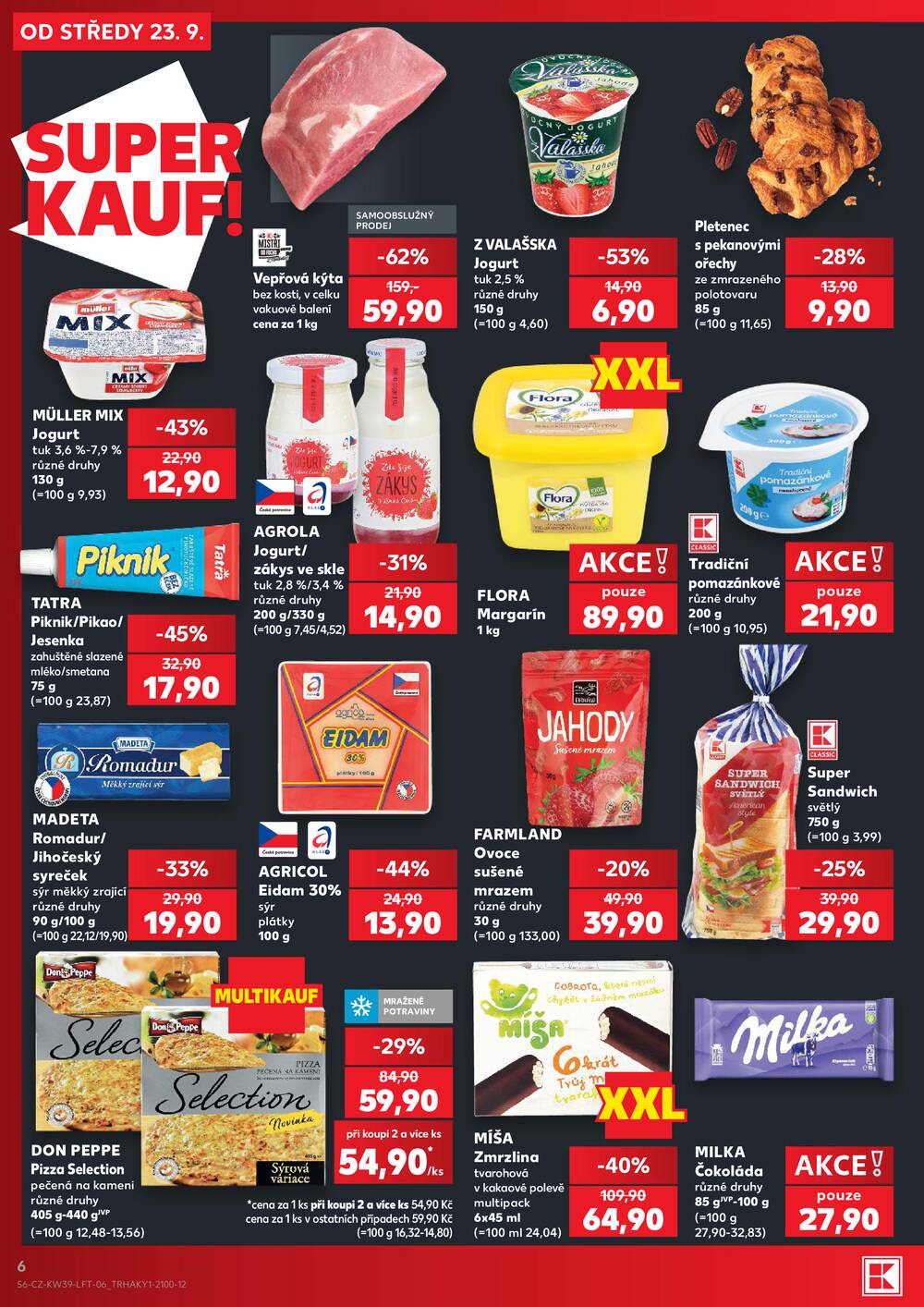 Kaufland 23.9. - 29.9. - Kaufland - Plzeň (Lochotínská)