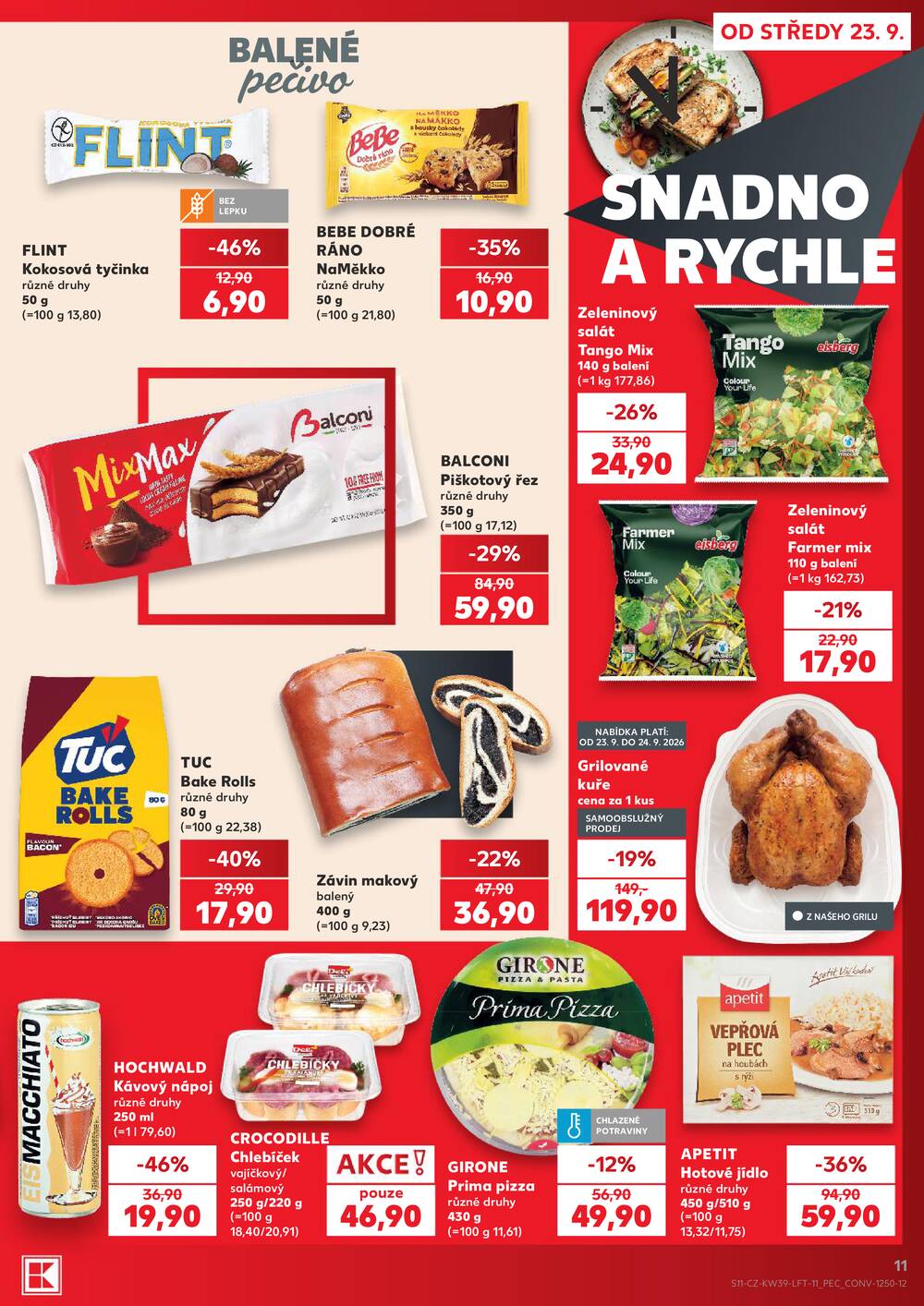 Kaufland 23.9. - 29.9. - Kaufland - Plzeň (Lochotínská)