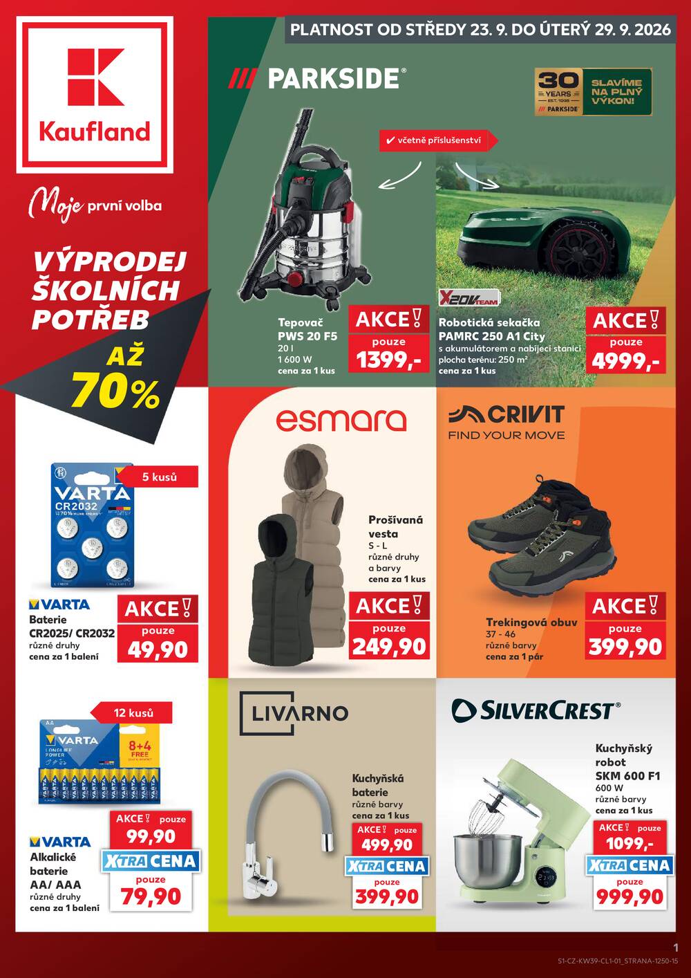Kaufland - Spotřební zboží - 23.9.-29.9.2026