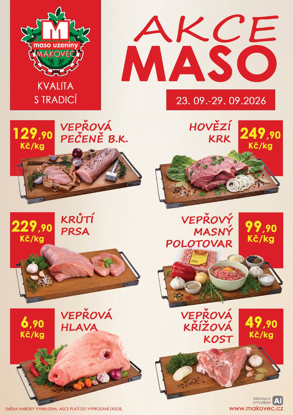 Makovec 1.skupina od 23.9. do 29.9.2026