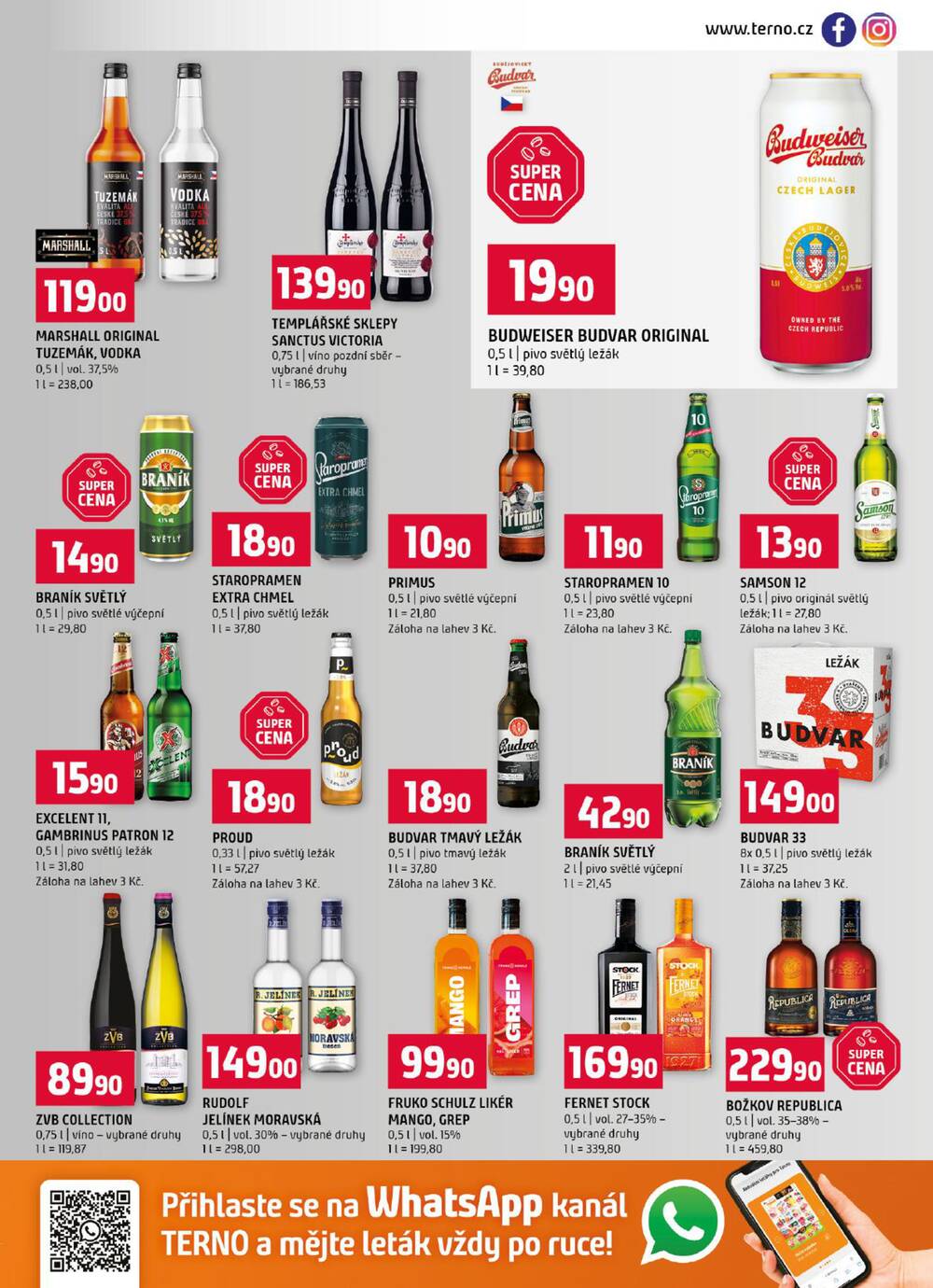 Leták Terno - Terno Třeboň, Týn n. Vlt., Bechyně, Trhové Sviny, Hradec Králové, Zlín, Český Krumlov, Prachatice, Jihlava, Strakonice, Tábor od 23.9. do 29.9.2026 - strana 13 Leták Terno - Terno Třeboň, Týn n. Vlt., Bechyně, Trhové Sviny, Hradec Králové, Zlín, Český Krumlov, Prachatice, Jihlava, Strakonice, Tábor od 23.9. do 29.9.2026 - strana 13