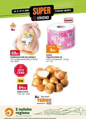 Terno : 2 letáky