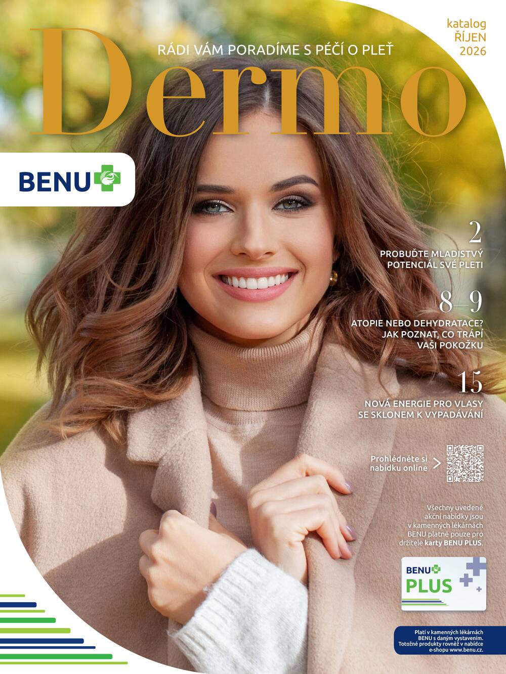 Leták BENU - Benu Dermokatalog od 1.10. do 31.10.2026 - strana 1 Leták BENU - Benu Dermokatalog od 1.10. do 31.10.2026 - strana 1