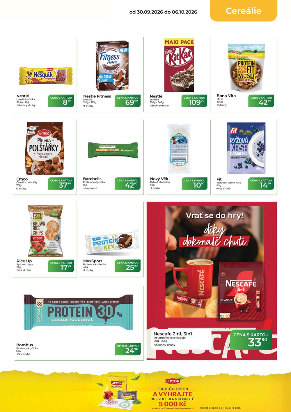 Tamda Foods od 30.9. do 6.10.2026