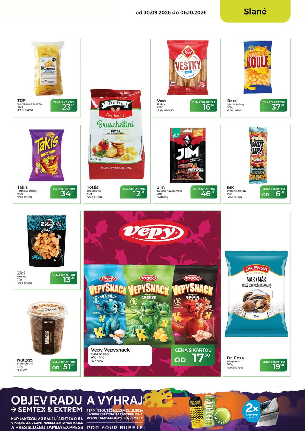 Tamda Foods od 30.9. do 6.10.2026