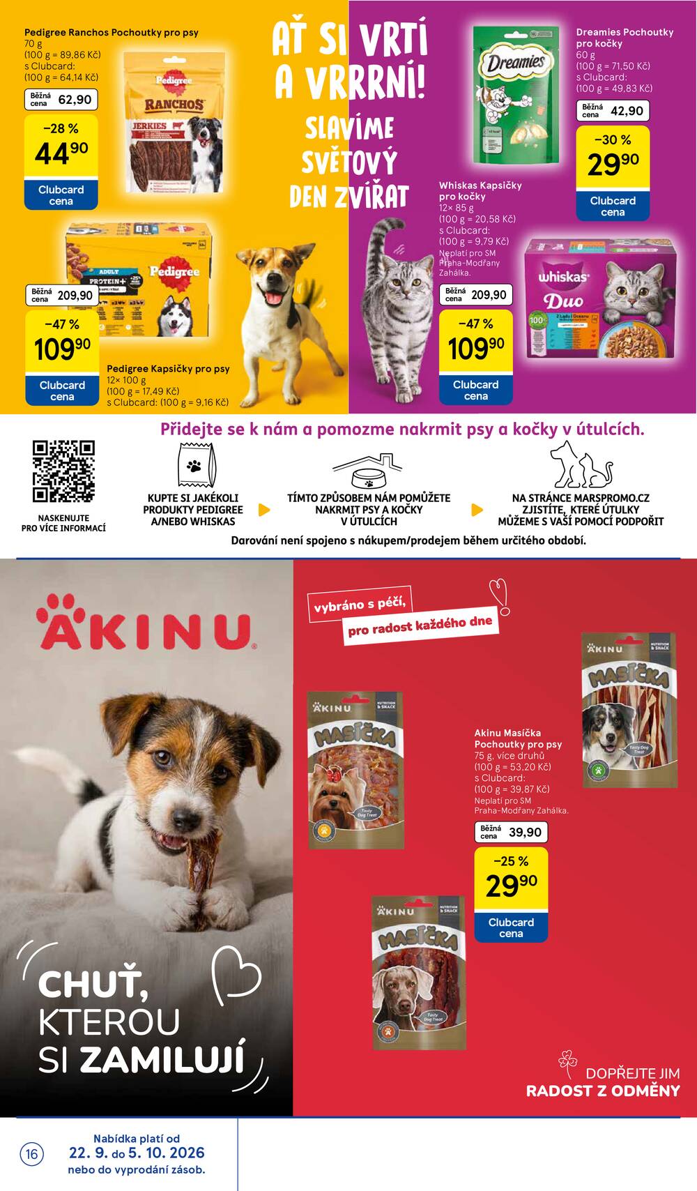 Tesco supermarkety od 30.9. do 6.10.2026
