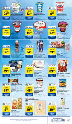 Tesco supermarkety od 30.9. do 6.10.2026
