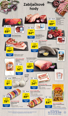 Tesco hypermarkety od 30.9. do 6.10.2026