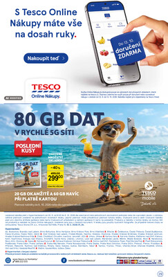 Tesco hypermarkety od 30.9. do 6.10.2026