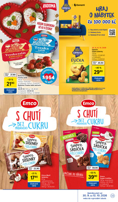 Tesco hypermarkety od 30.9. do 6.10.2026