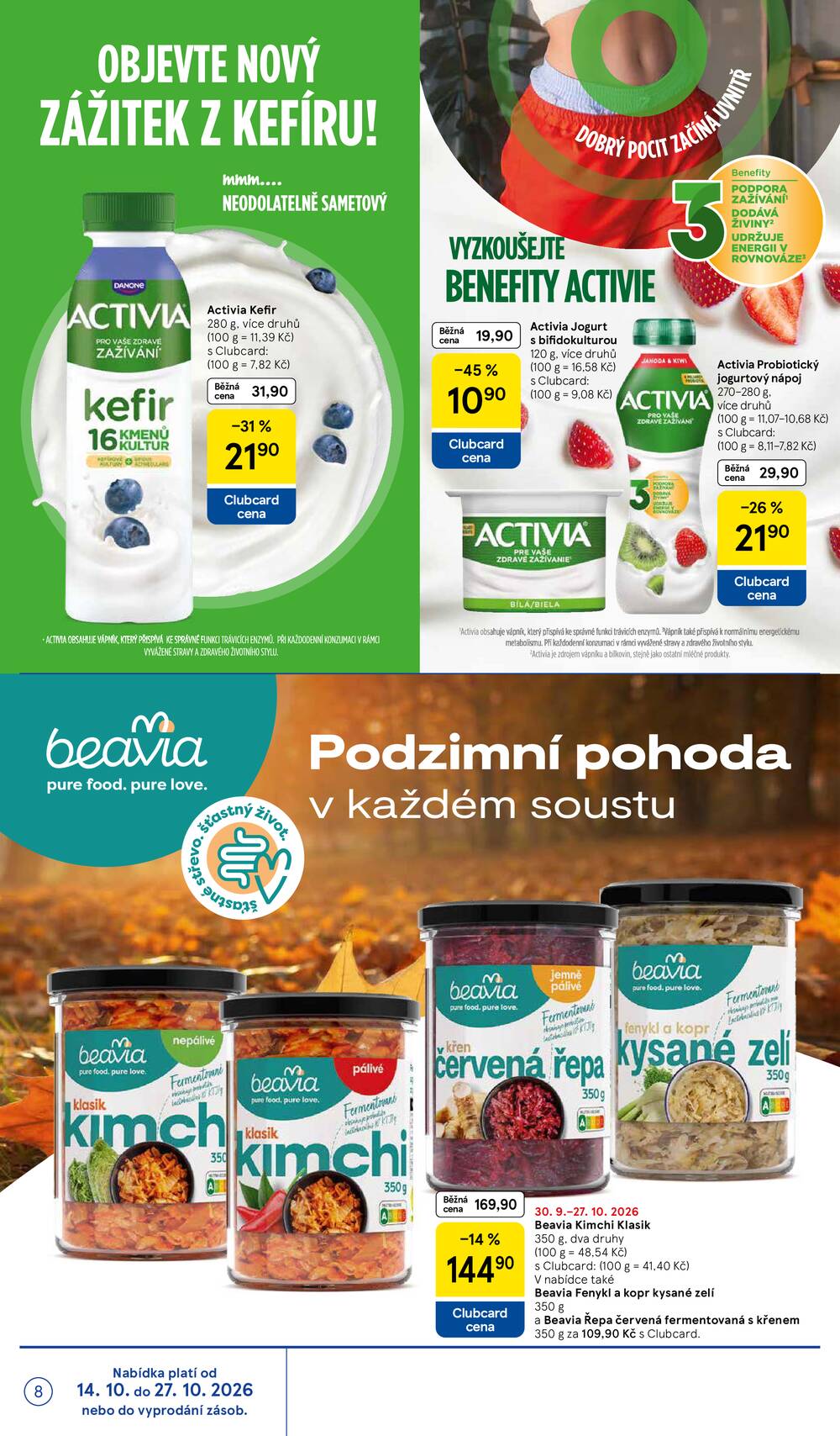 Tesco hypermarkety katalog Podzim od 30.9. do 27.10.2026