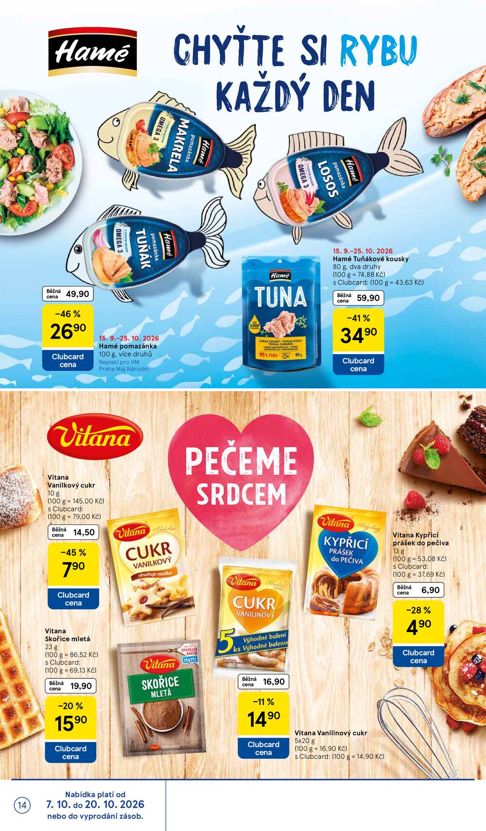 Leták Tesco - Tesco hypermarkety katalog Podzim od 30.9. do 27.10.2026 - strana 14 Leták Tesco - Tesco hypermarkety katalog Podzim od 30.9. do 27.10.2026 - strana 14