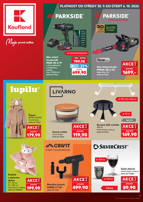 Kaufland - Kaufland - Spotřební zboží - 30.9.-6.10.2026