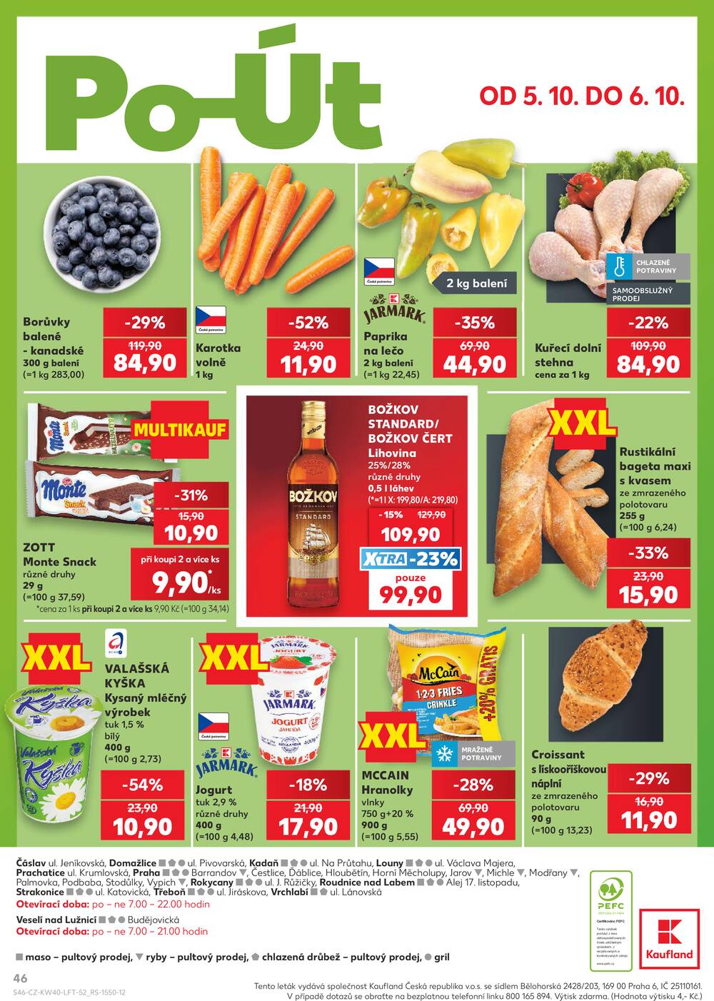 Leták Kaufland - Kaufland 30.9. - 6.10. - Kaufland - Prachatice - strana 46 Leták Kaufland - Kaufland 30.9. - 6.10. - Kaufland - Prachatice - strana 46