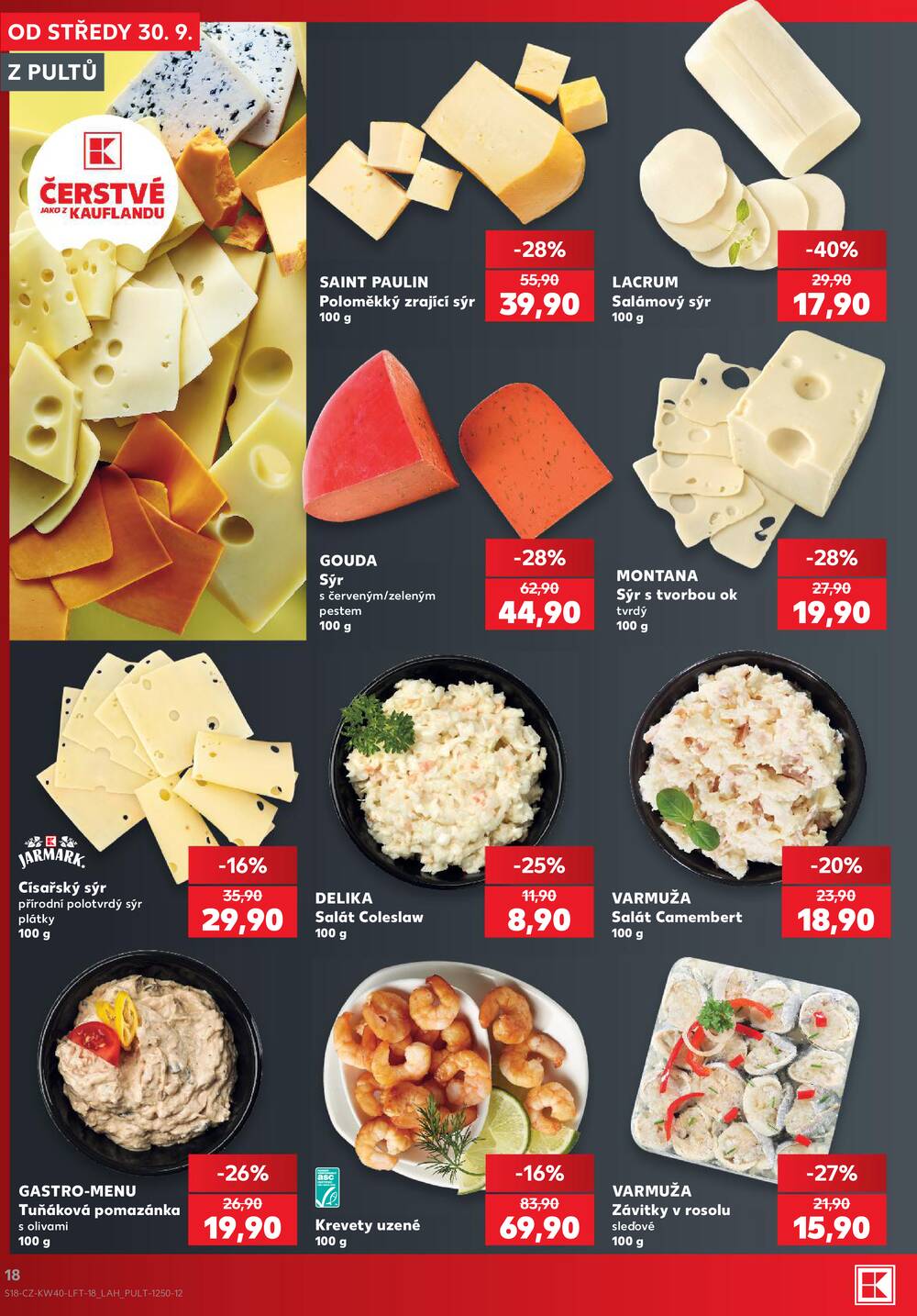 Leták Kaufland - Kaufland 30.9. - 6.10. - Kaufland - Praha 4 (Michle) - strana 18 Leták Kaufland - Kaufland 30.9. - 6.10. - Kaufland - Praha 4 (Michle) - strana 18
