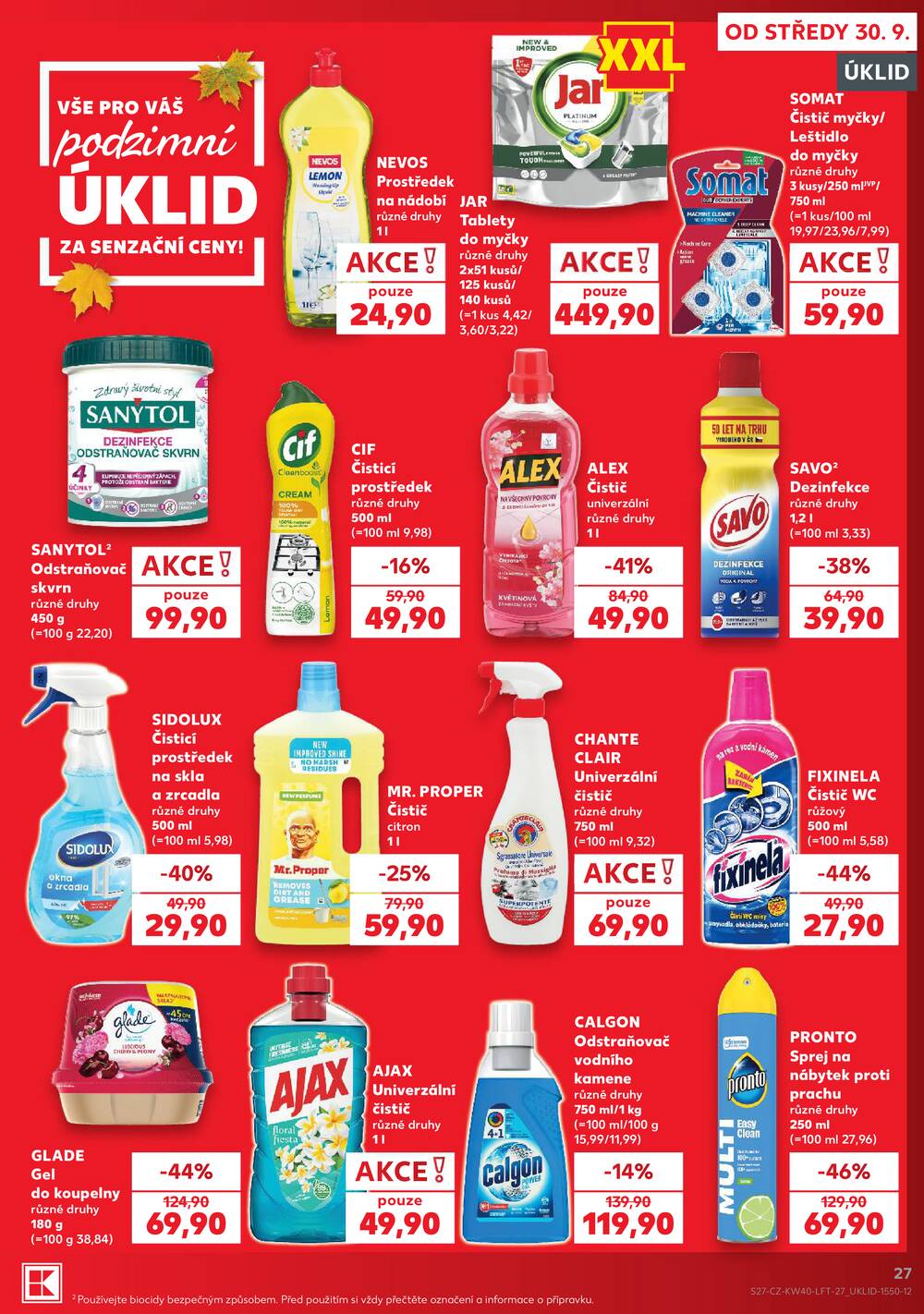 Kaufland 30.9. - 6.10. - Kaufland - Benešov